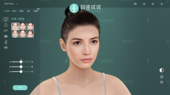 还原高精度的人脸面部布局以及接近1:1实正在的